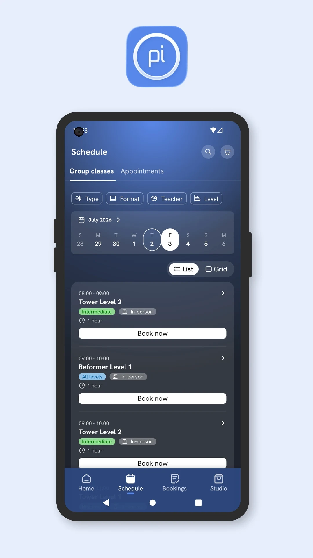 Pi Studio screenshot